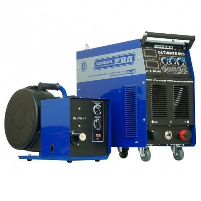 Аппарат сварочный Aurora Pro ULTIMATE 500 INDUSTRIAL ( с горелкой + подающий  мех.+ пакет  проводов)