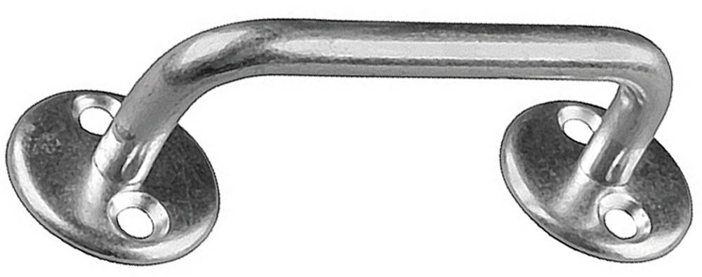 РС100-2, 100 мм, белый цинк, ручка-скоба (37691-100)