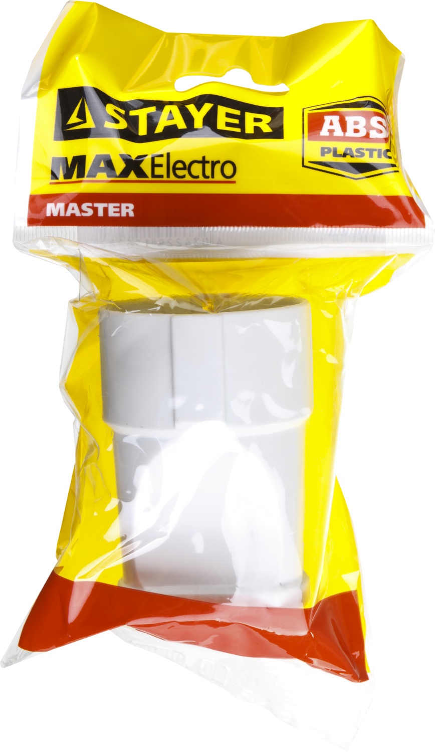 STAYER MAXElectro, 16 A, белая, электрическая розетка (55180-W)