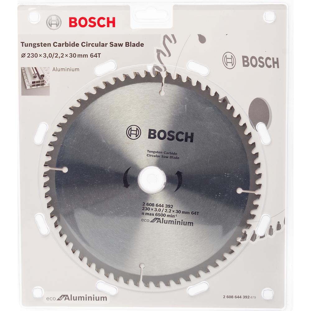 Диск пильный Bosch твердосплавный 230х30х 64 ECO (392)