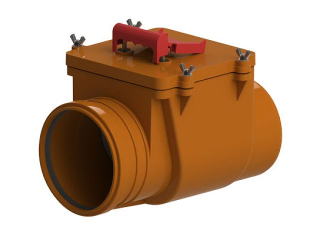 Обратный клапан ТП-85 НК 160 РТП (Для наружной канализации) (32714) (РосТурПласт)